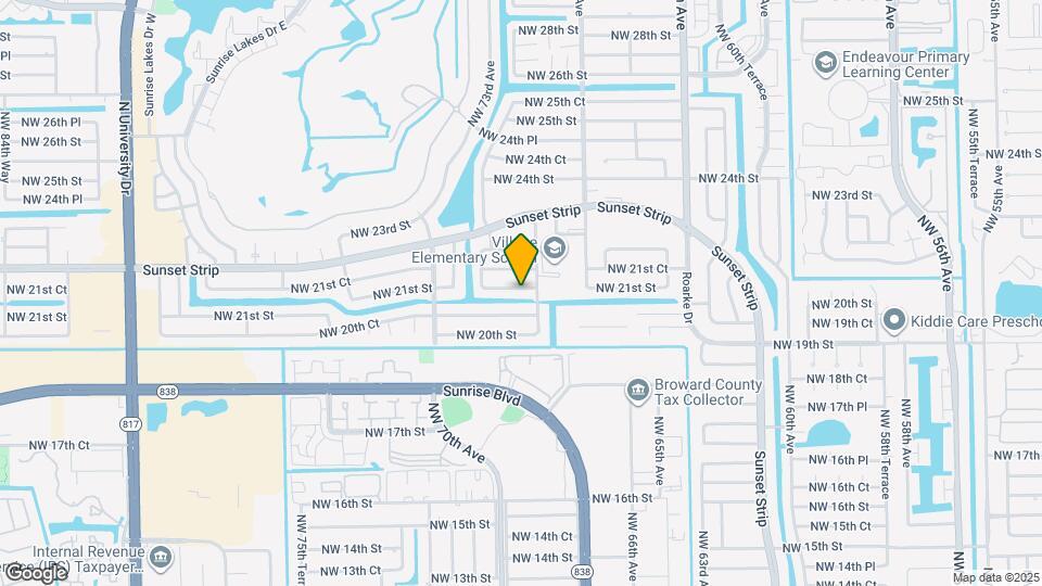 7070 NW 21st St Map and Location Details