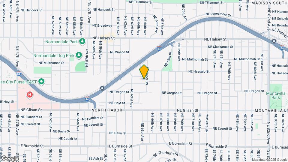 6435 NE Pacific St Map and Location Details