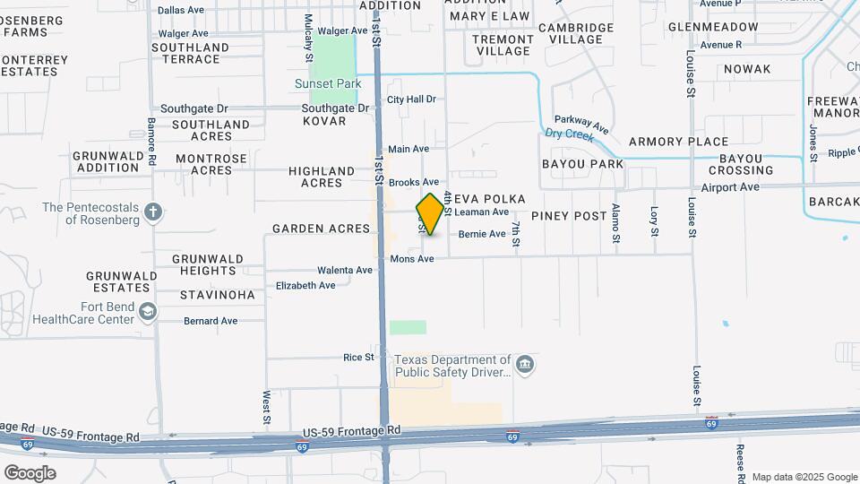 2609 3rd St Map and Location Details