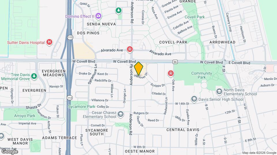 Hanover Place Apartments Map and Location Details