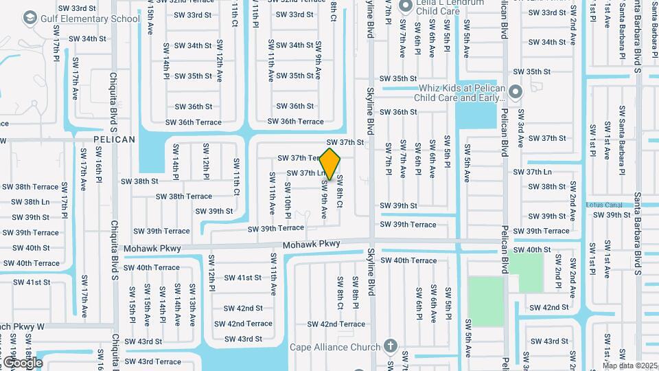 3739 SW 9th Ave Map and Location Details