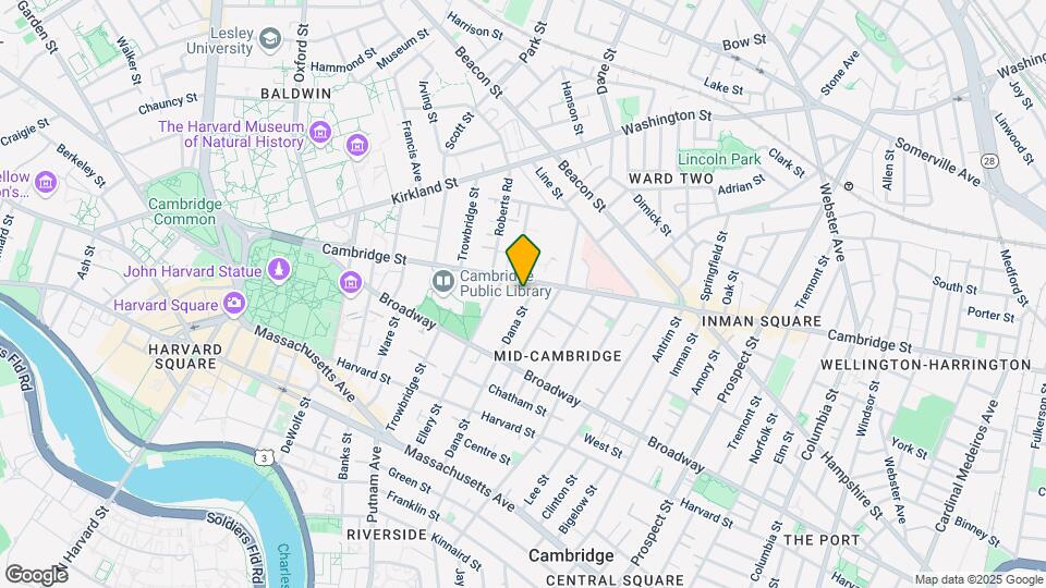 77 Dana St Mapa y Detalles de la Ubicación