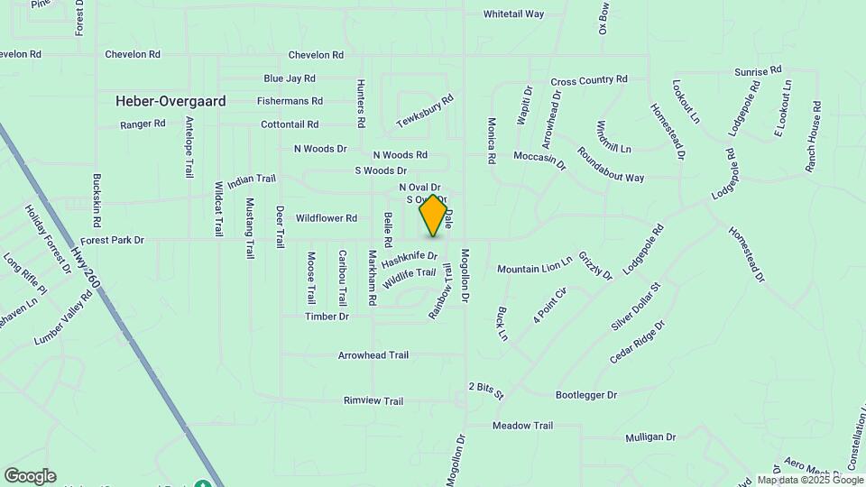 2185 Forest Park Dr Mapa y Detalles de la Ubicación