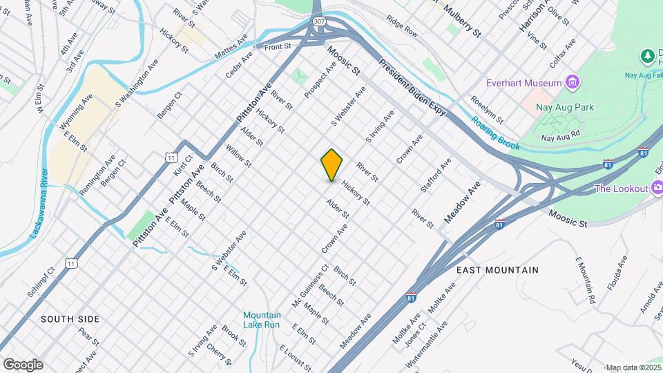 513 S Irving Ave Map and Location Details