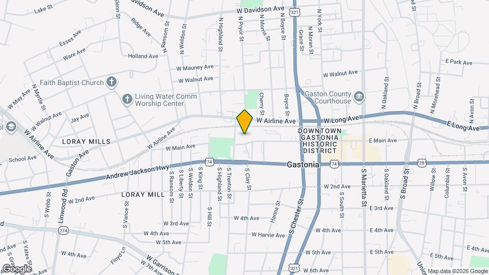 612 W Main Ave, Unit 128 Mapa y Detalles de la Ubicación