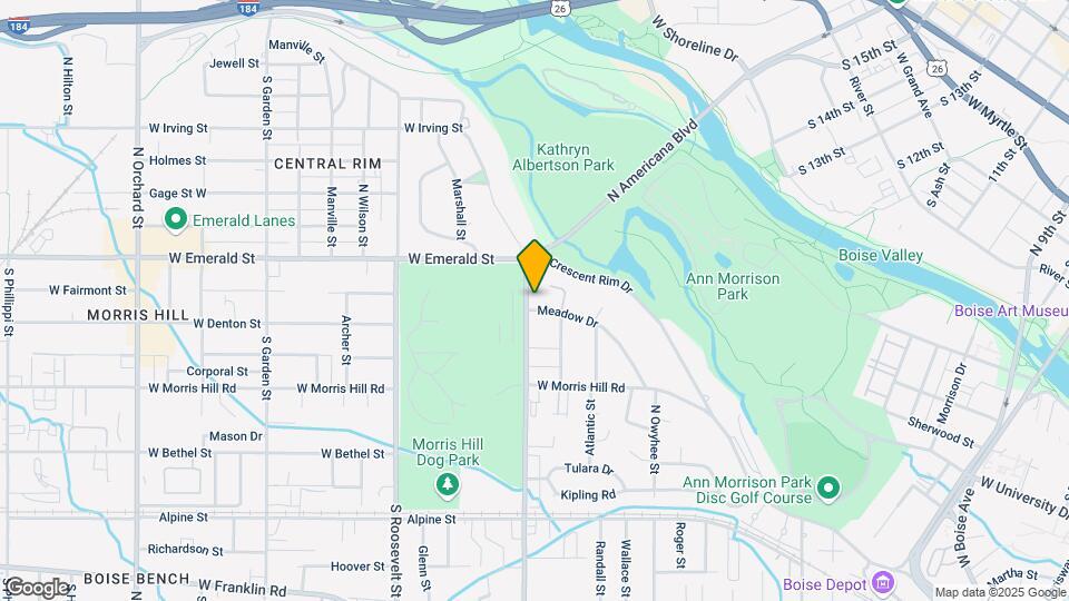 3720 W Meadow Dr Map and Location Details