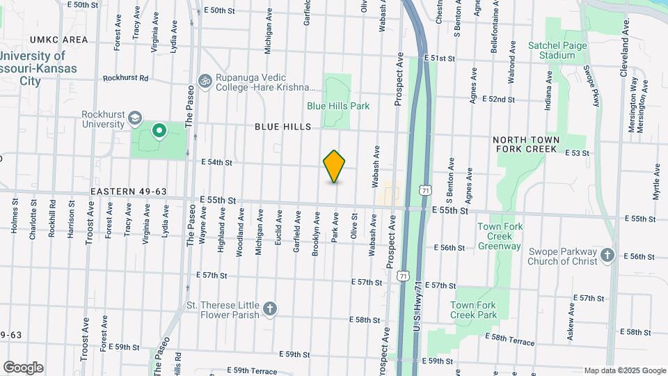 5426 Park Ave Map and Location Details