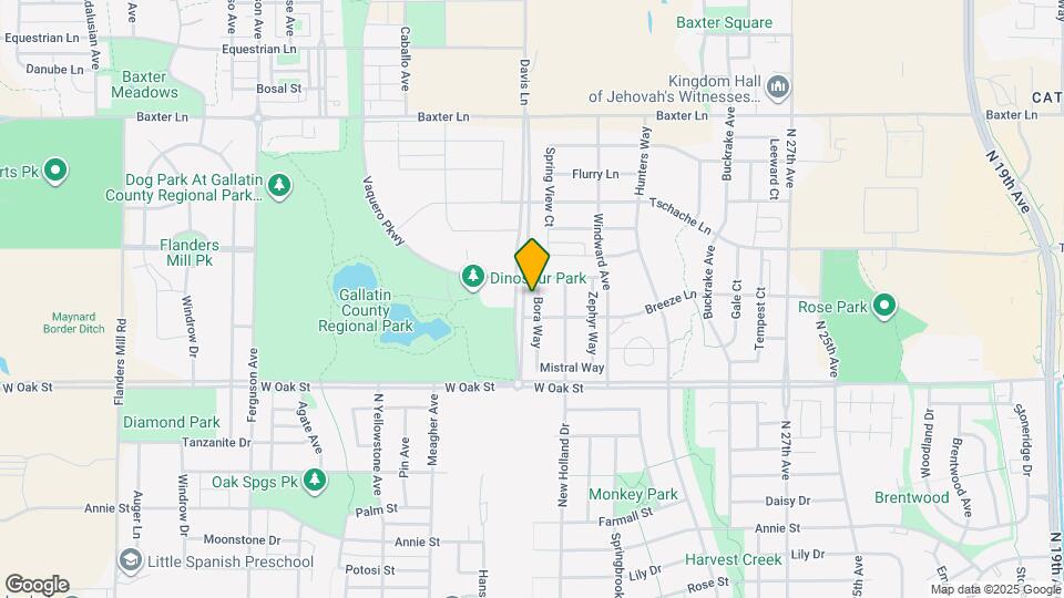 1650 Davis Ln Map and Location Details