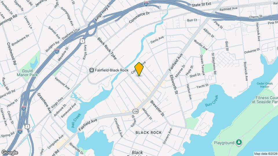 168 Alfred St Map and Location Details