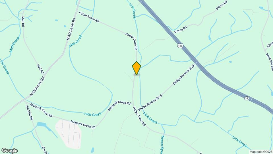 2150 Pottertown Rd, Unit Pottertown 5 Map and Location Details