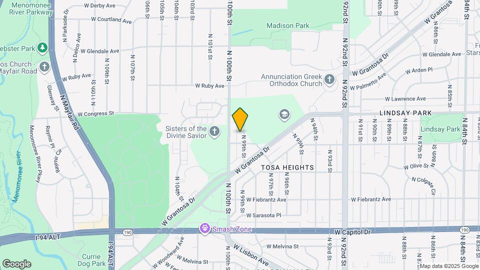 4321 N 99th St Map and Location Details