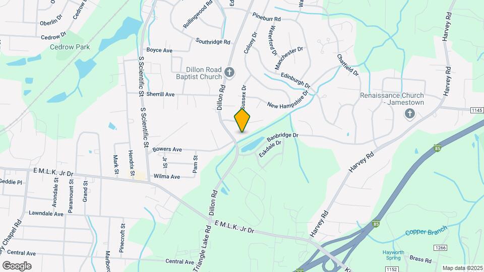 2900 Sussex Dr Map and Location Details