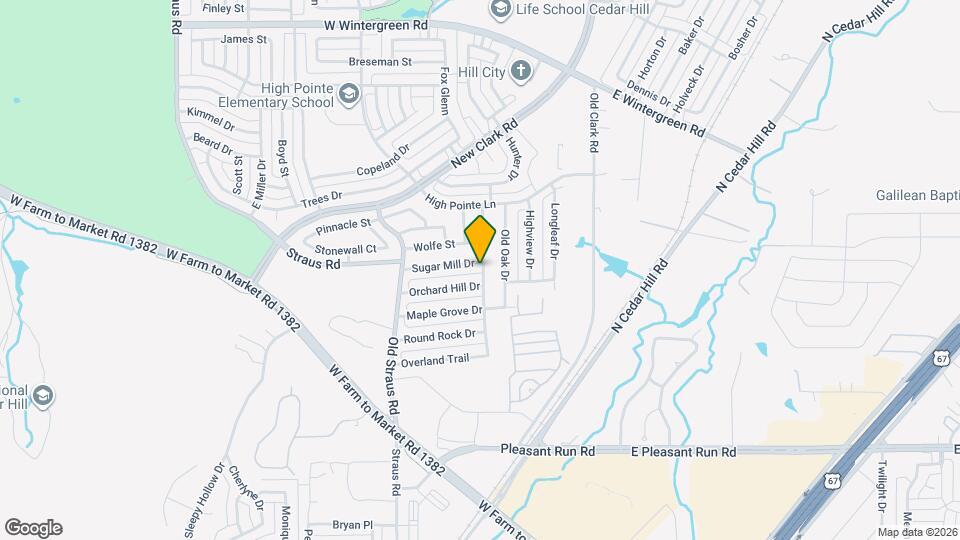 408 Sugar Mill Dr Map and Location Details