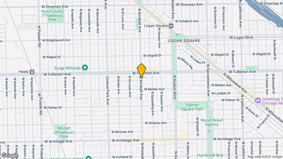 2351 N Kimball Ave-Unit -2 Map and Location Details