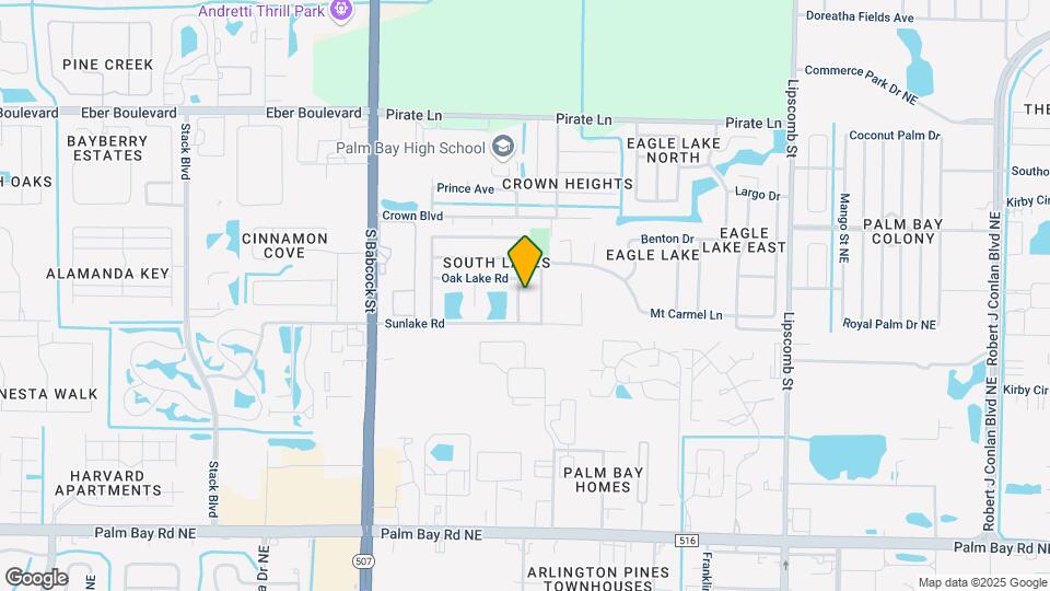 4343 Blue Lake Dr Map and Location Details