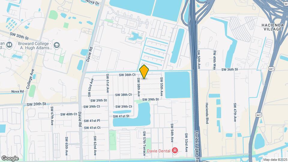 5730 SW 37th St Map and Location Details