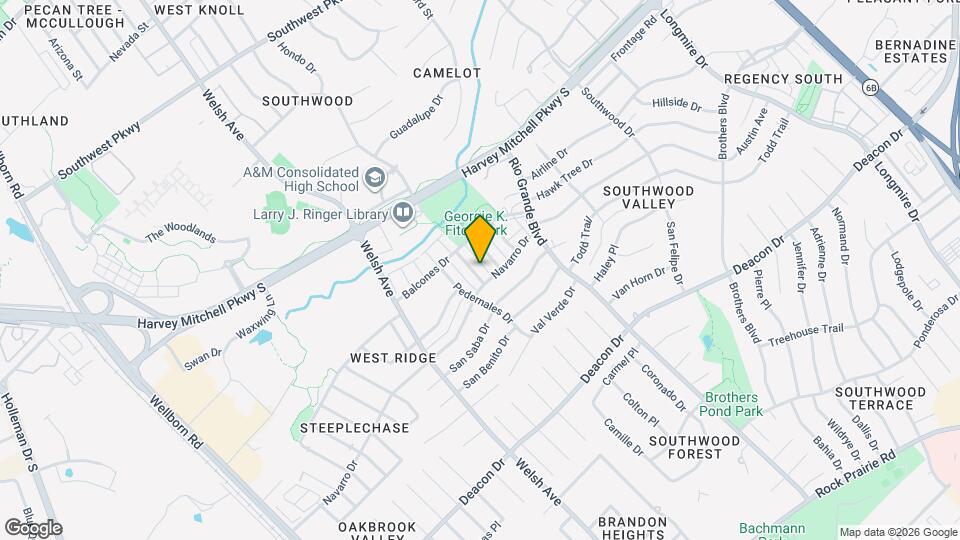 2409 Bandera Dr Map and Location Details