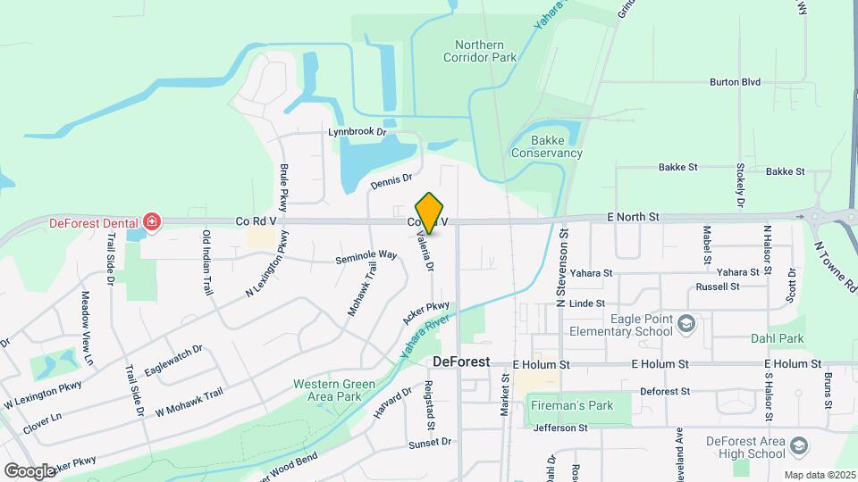 421 Valeria Dr Map and Location Details