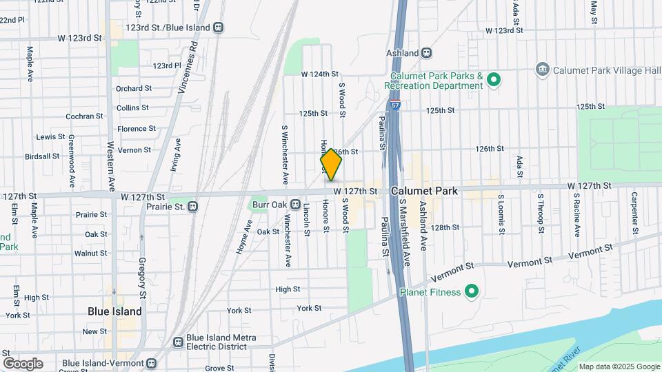 1820 W 127th St Map and Location Details