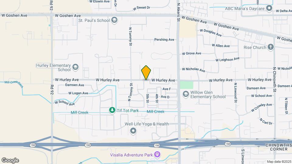 540 N Peppertree St Map and Location Details