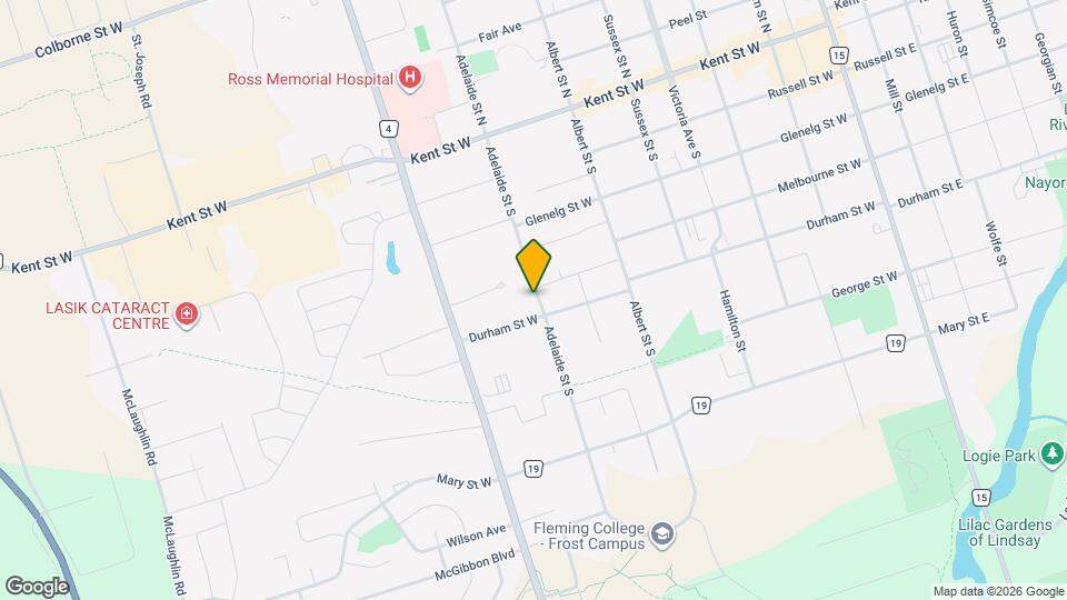 61 Adelaide St S Map and Location Details