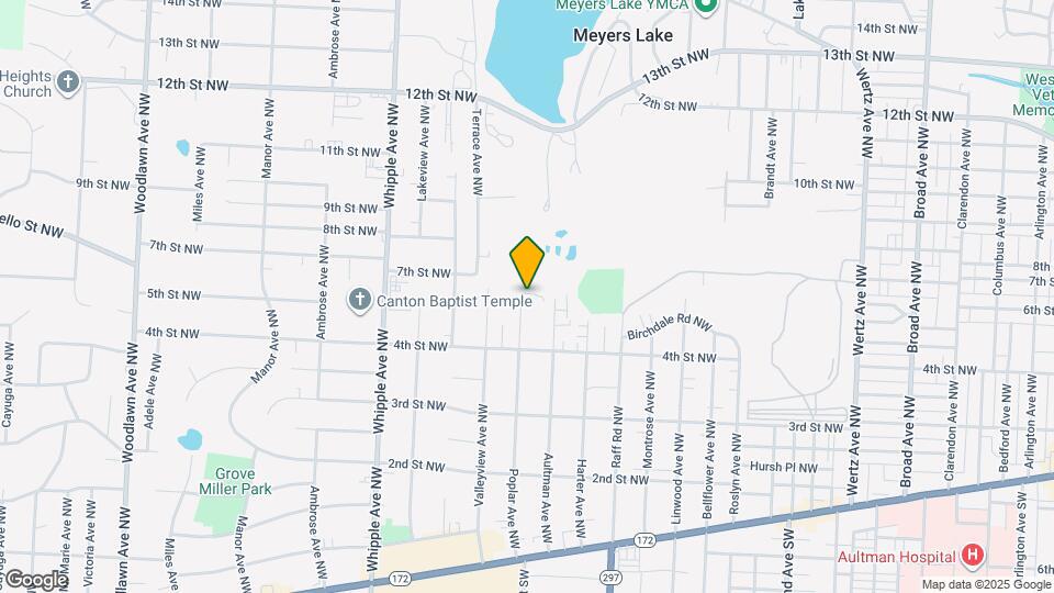 600 Poplar Ave NW Map and Location Details