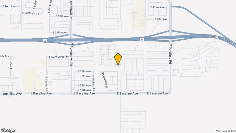 2349 E 35th Ave Map and Location Details