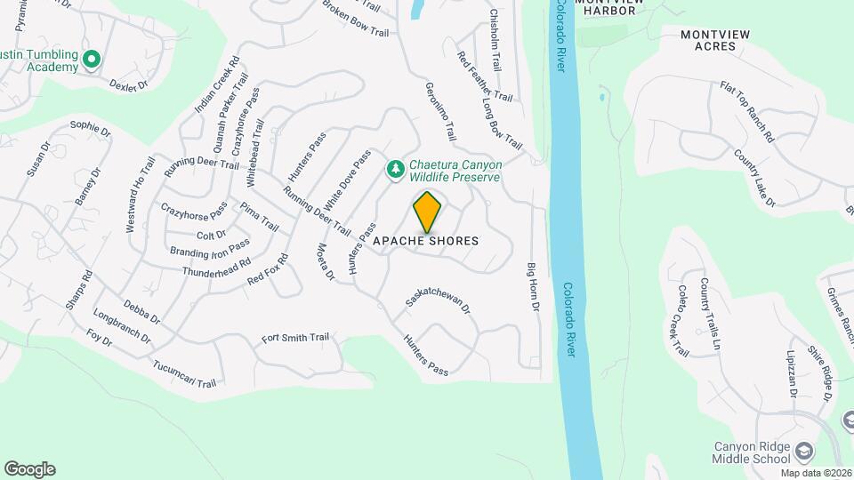 2203 Yellow Bird Trail Map and Location Details