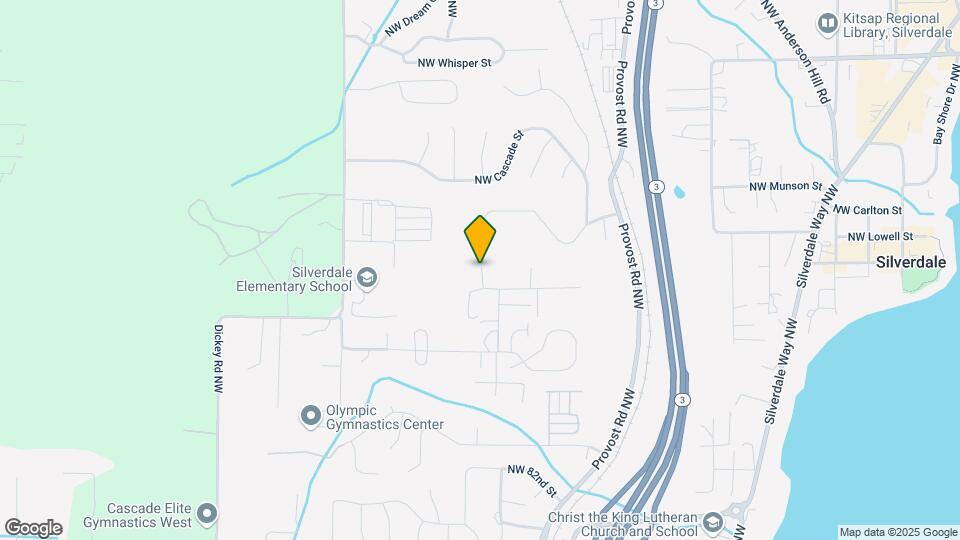 4844 Lupine Ln NW Map and Location Details