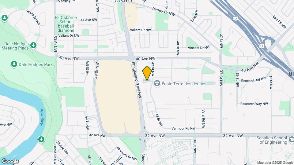 4037 42nd St NW Map and Location Details