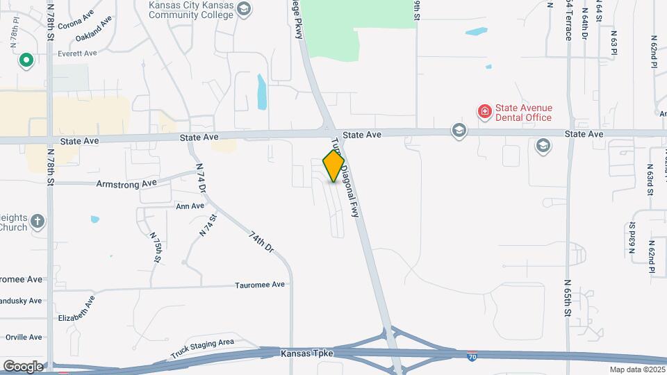 836 N 70th St Map and Location Details