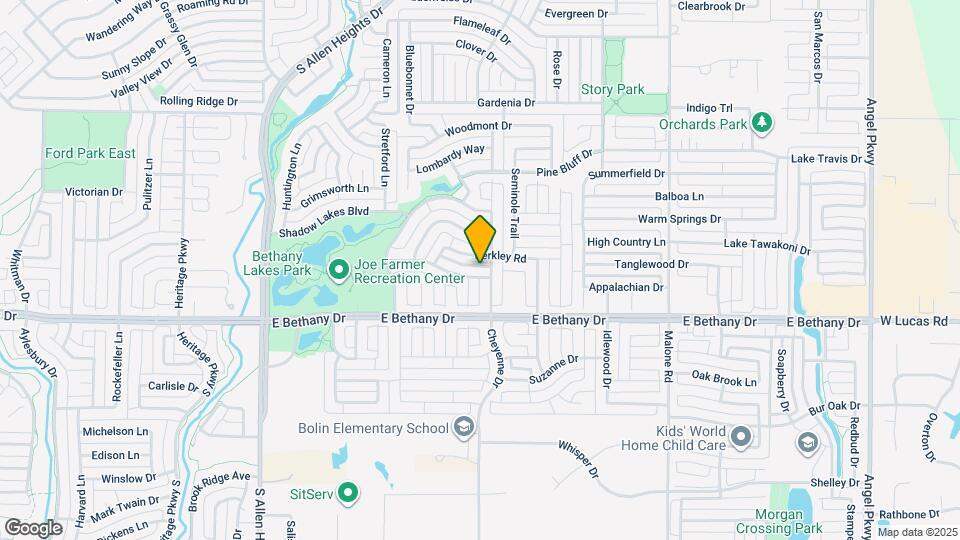 1421 Dearborn Rd Map and Location Details