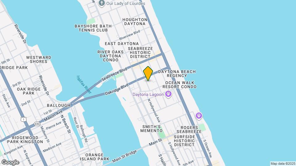 428 N Oleander Ave Map and Location Details