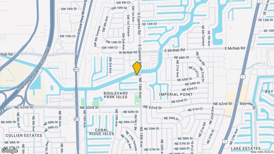 1751 NE 64th St Map and Location Details