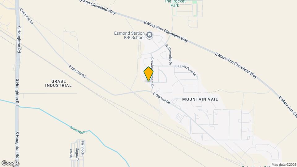 11166 E Vail Vista Ct Map and Location Details