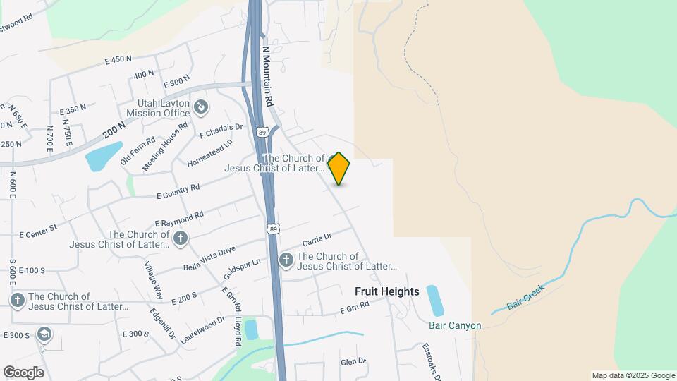 106 N Mountain Rd Map and Location Details