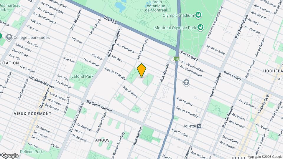 4280-4310 Place Guillet Map and Location Details