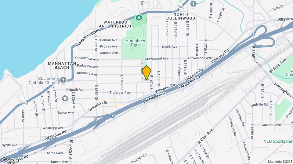 16413 Arcade Ave Mapa y Detalles de la Ubicación