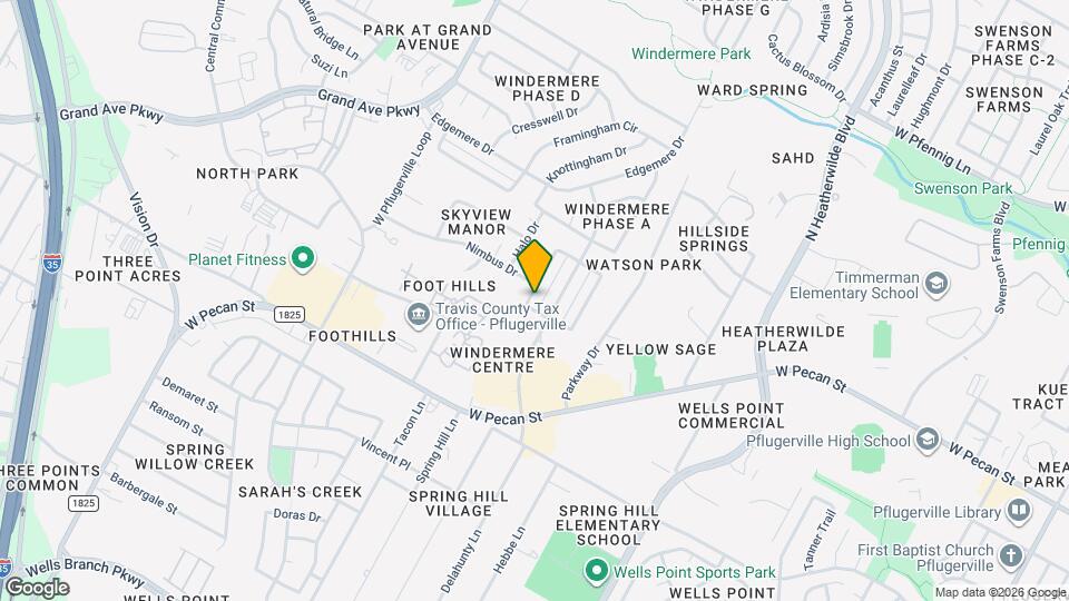 16031 Fitchburg Cir Map and Location Details