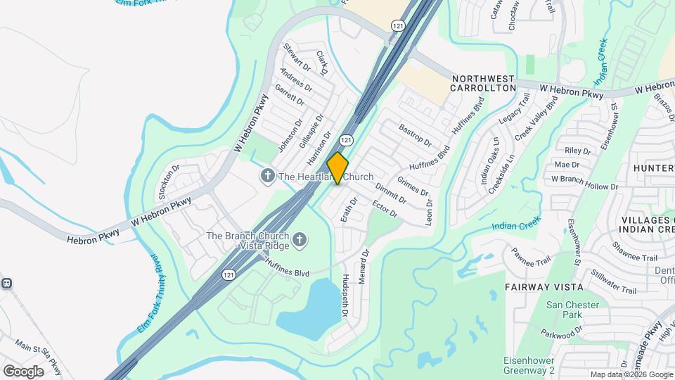 3825 Cochran Dr Map and Location Details