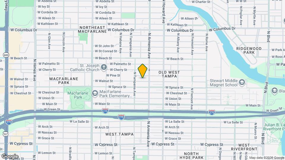 2519 W Walnut St, Unit Unit A Mapa y Detalles de la Ubicación