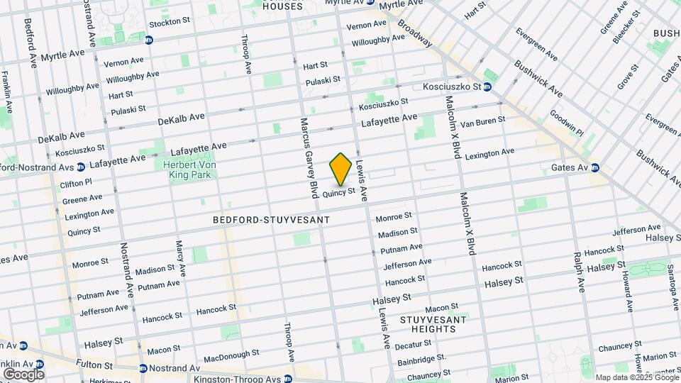 561 Quincy St Mapa y Detalles de la Ubicación