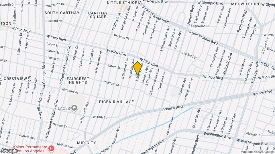 1519 S Stanley Ave Map and Location Details