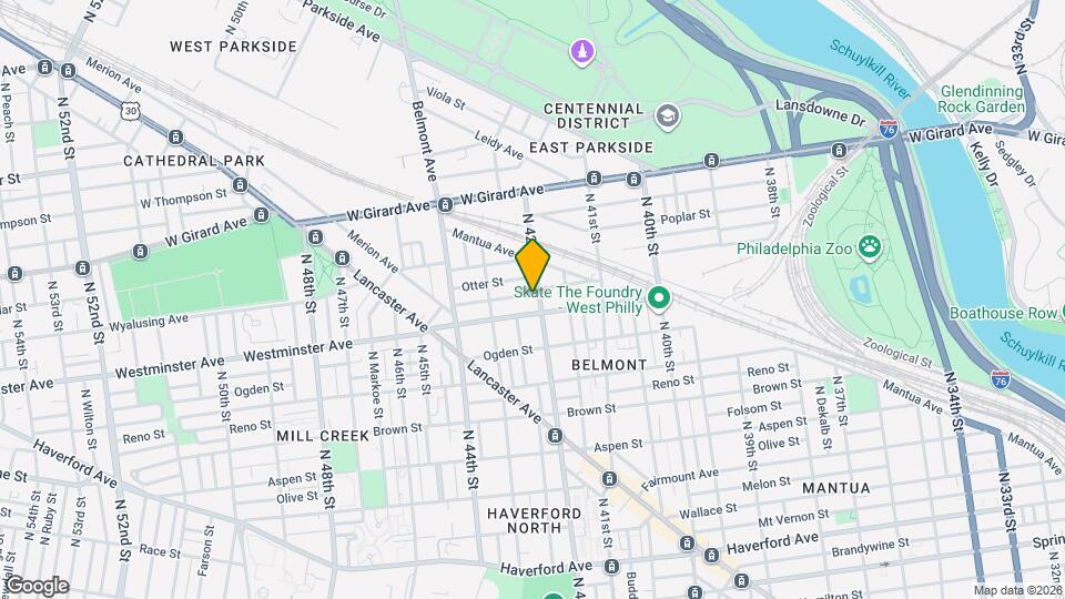 916 N 42nd St Map and Location Details