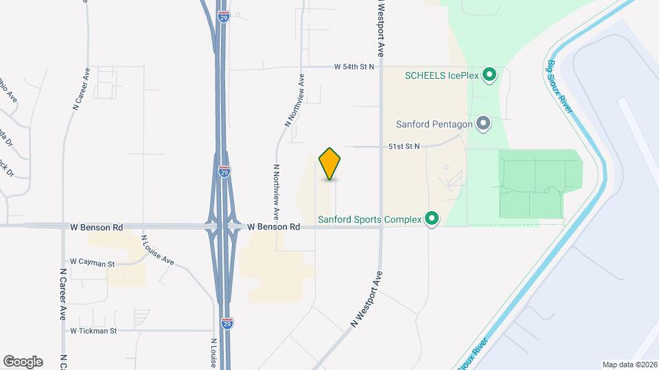 3913 N Longview Ave Map and Location Details