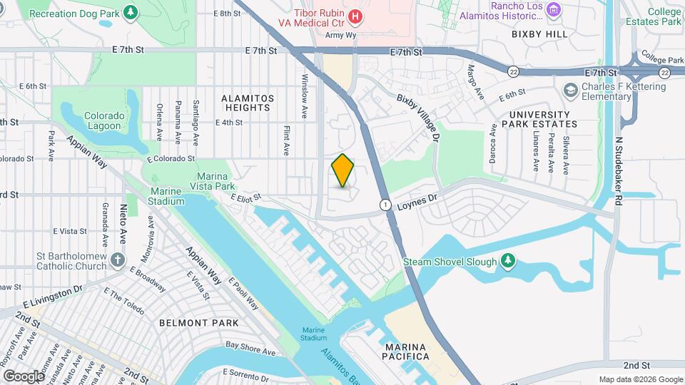 5720 Malaga Pl Map and Location Details