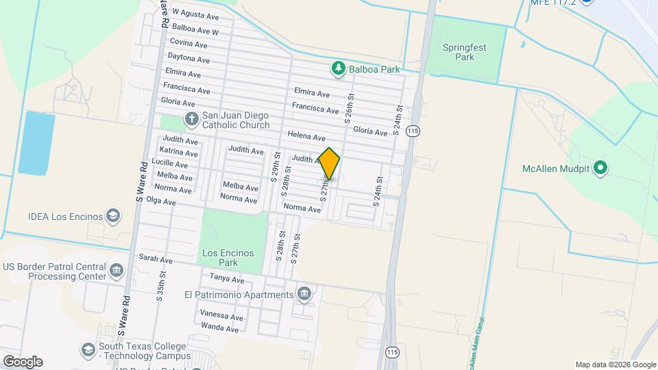 4813 S 27th St Map and Location Details