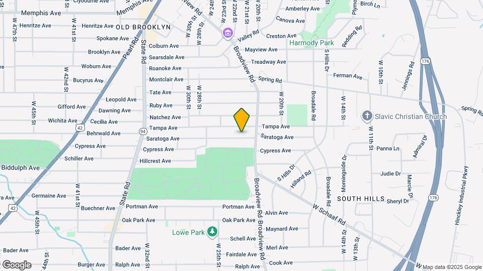 2302 Saratoga Ave Map and Location Details