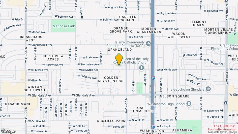 2722-2726 W Myrtle Ave Map and Location Details