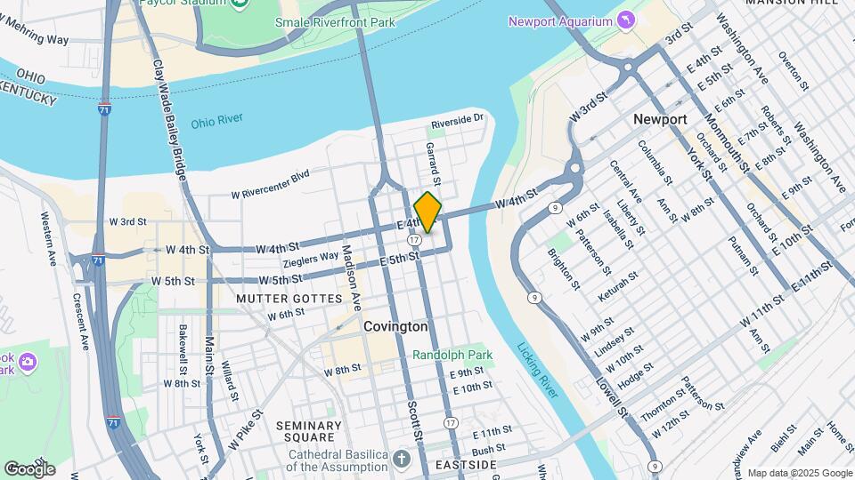 423 Sanford St Mapa y Detalles de la Ubicación